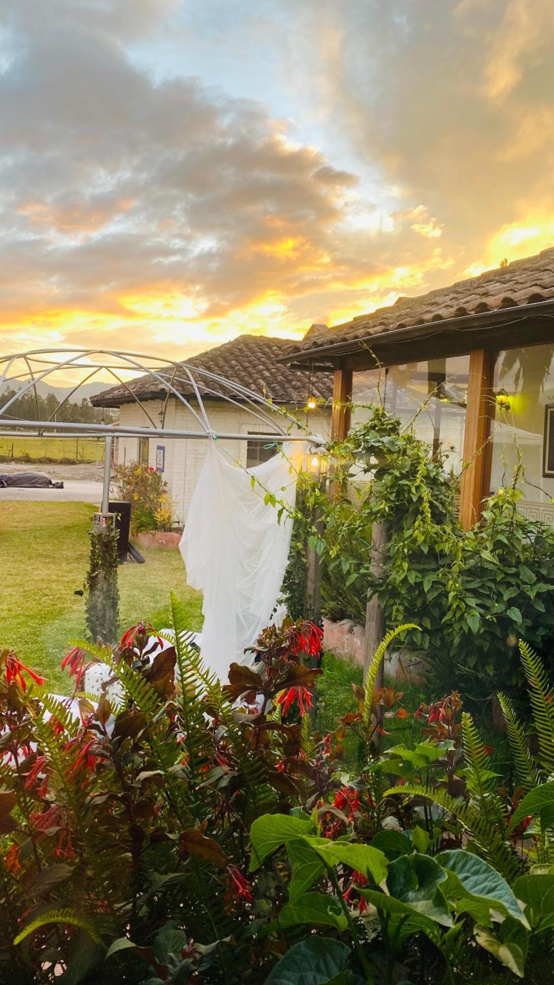 Hosteria Oro Azul Cotacachi Exterior foto